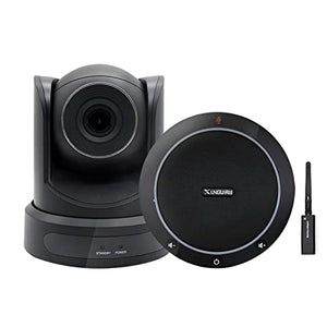 XUNGU All-in-One HD Video and Audio Conferencing System with 3X Optical Zoom and 1080p Camera