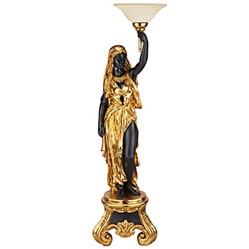 Design Toscano Arabesque Maiden Sculptural Floor Lamp 80.5 inch