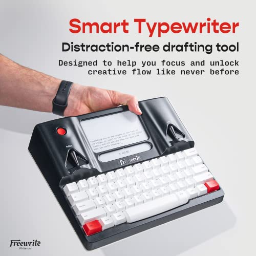 Astrohaus Freewrite Smart Typewriter | E Ink Display | WiFi-Enabled Word Processor | Cloud Sync | Drafting Machine