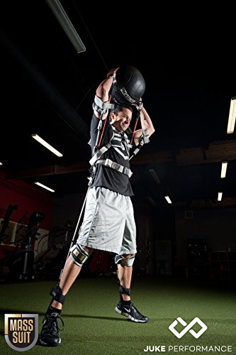 MASS Suit Elite Series by Juke Performance - Professional athletic speed training system - Full body resistance Suit, exercise equipment - Athletic sports system for football, basketball & Soccer.
