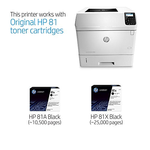 HP Monochrome LaserJet Enterprise M606dn Printer w/ HP FutureSmart Firmware, (E6B72A)