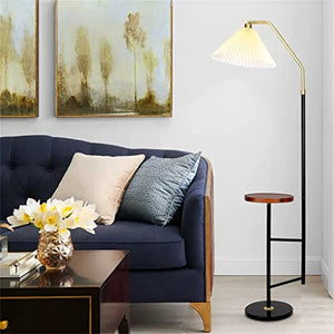 None LED Tea Table Floor Lamp Living Room Bedroom Nordic Vertical Desk Lamp (Color: D, Size: As Shown)