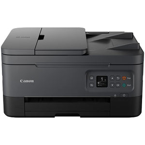 Canon PIXMA TR70 22 All-in-One Color Wireless Bluetooth Inkjet Printer, Black - Print Copy Scan - 13 ipm, 4800 x 1200 dpi, 1.44" OLED Display, Auto 2-Sided Printing, 35-Sheet ADF, 8.5 x 14