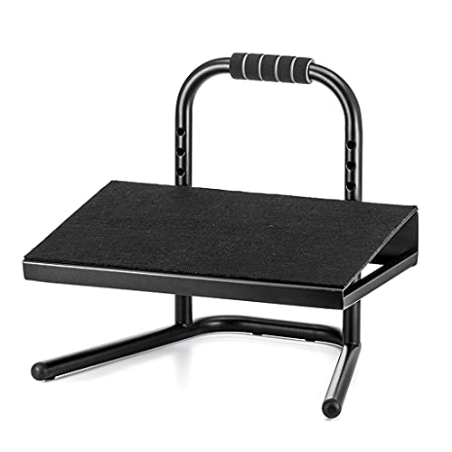Ergonomic Footrest Adjustable Angle and Height Office Foot Rest Stool