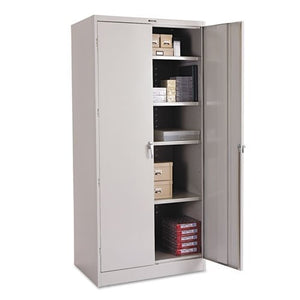 Storage Cabinet, Unassembled, Light Gray 2470LGY