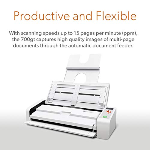Ambir nScan 700gt Hybrid Duplex Document Scanner