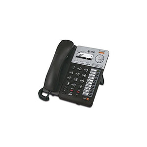 AT&T SB35025 Syn248 Corded Deskset Phone System Set of 3 PLUS AT&T SB35010 Syn248 Analog Gateway 4-Line Landline Telephone