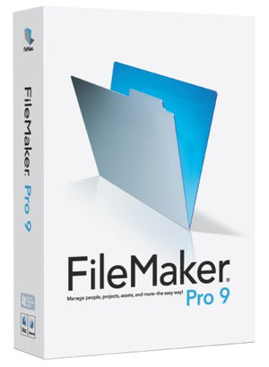 FileMaker Pro - (V. 9.0) - Complete Package - 1 User - CD - Win, Mac - English (30088G) Category: Software Suites