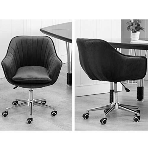 Leisure Swivel Chairs Adjustable Height Home Office Desk Chair Sofa Chair with Soft Seat Cushion SACKDERTY