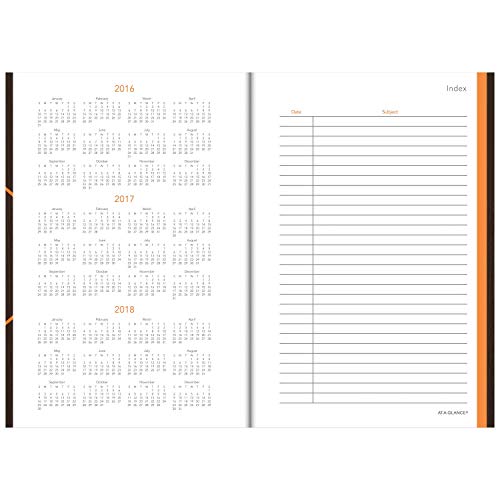 AT-A-GLANCE Planning Notebook 2017, One Day Per Page, 6 x 9", Plan.Write.Remember (70-6201-30)