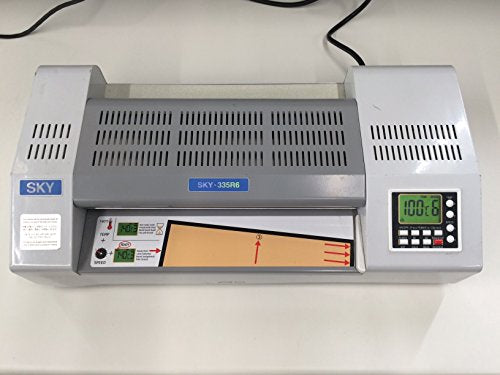 Sky 335R6 Photo Pouch Laminator 13.2-inch Heated Rollers Laminating Machine