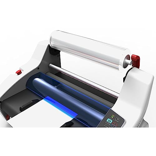 POVOKICI Desktop Thermal Roll Laminator 13.78in/350mm for A3/A4 UV DTF Film