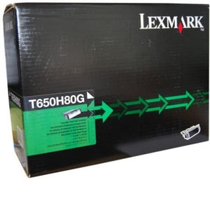 Lexmark High Yield Black Toner Cartridge T650H80G