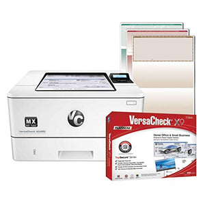 VersaCheck Platinum M404MX MICR Printer Value Bundle,White