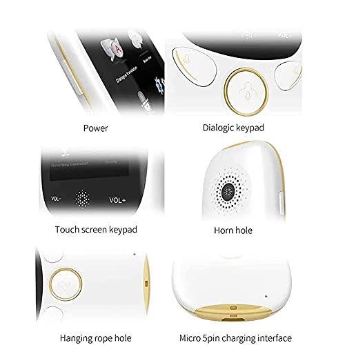 inBEKEA Portable Language Translator Device, Touch Screen 76 Languages Mini Smart Voice Translator