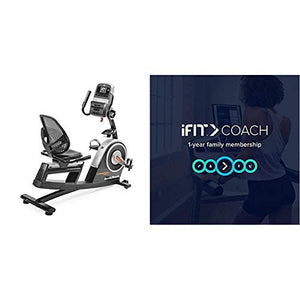 NordicTrack NTEX76016 Commercial Vr21 Recumbent Bike with iFit 1-Year Individual Membership-Free Trial [Subscription]
