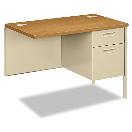 HON Metro Classic Series Workstation Return, Right, Harvest/Putty