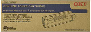 Okidata 43865719 C6150 MC560 Toner Cartridge (Cyan) in Retail Packaging