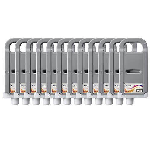 PFI-706 Pigment Ink Tank 700ml, Refillable Cartridge with Chip and Ink, 100% Compatible for Canon iPF8400 iPF9400 Printer, 12 Color Sets Original Cartridge