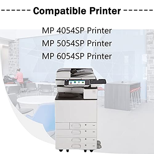 3 Pack 841999 842126 High Yield Toner Cartridge Black Compatible MP 6054 Replacement for Ricoh MP 4054SP MP 5054SP MP 6054SP Printer Toner