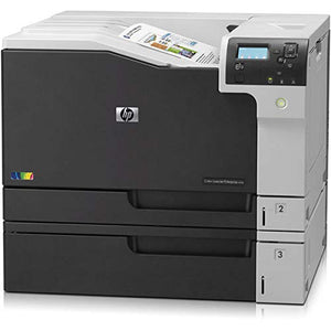 Color Laserjet Enterprise M750N Wide Format Color Laser Printer/Toner Value Bundle Pack (D3L08A-RC) (Renewed)