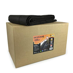 Quick Dam QD610-12 Water-Activated Barrier 10 feet - 12/pack, Black