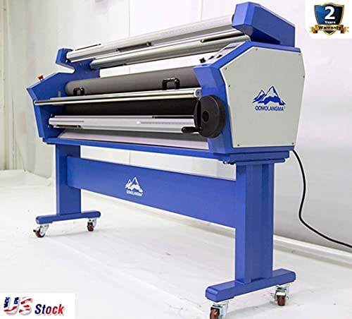 Qomolangma Full-auto Wide Format Cold Laminator Heat Assisted Roll to Roll Machine