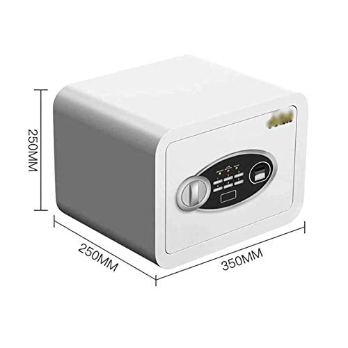 YIFUTY Home Fingerprint Safe Small Office Insurance to Wall Cash Box All Steel Anti