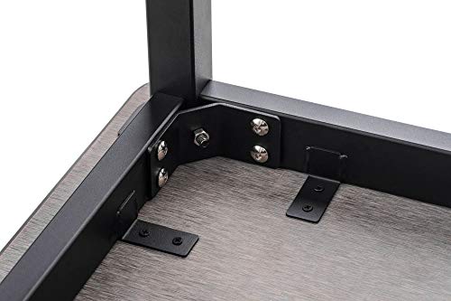 National Public Seating Steel Black Height Adjustable Science Lab Table - 30"x 60