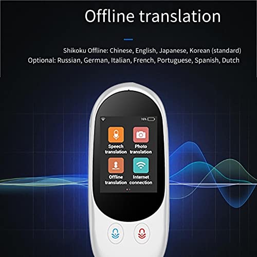 inBEKEA Portable Instant Language Translator Device - Two Way Voice Interpreter