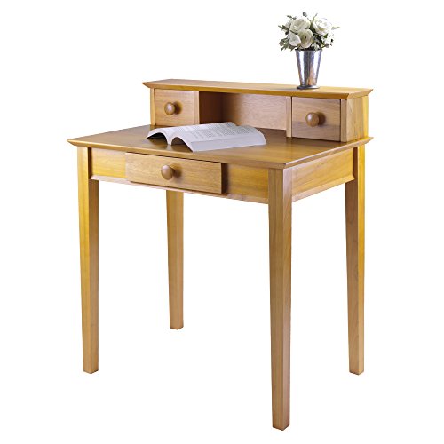 Winsome Wood Studio Home Office, Honey