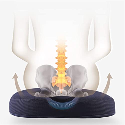 DULASP Hemorrhoids Cushion for Back & Buttock Pain Relief - Gray