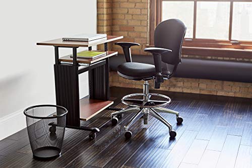 Safco Products 1925CY Muv Adjustable-Height Desk, Cherry
