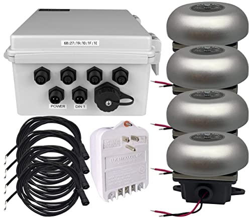 Netbell Electric Automatic Bell System with Timer Software - Netbell-4-4Bel