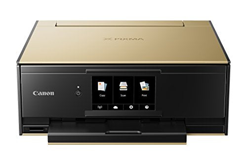Canon TS9120 Wireless All-In-One Printer with Scanner and Copier: Mobile and Tablet Printing, with Airprint(TM) and Google Cloud Print compatible, Gold (2231C022)