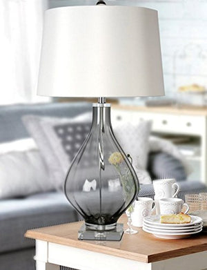CJSHVR-Lamp American High Standard and Style Glass Lamps Nordic Minimalist Warm Living Room Study Bedroom Bed Lamps