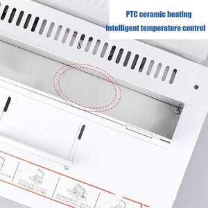 CBLdF Thermal Binding Machine 500 Sheets Capacity 110V A4 Book Ridge Binding Kit