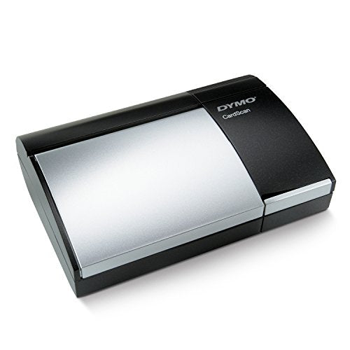 DYMO 1760685 CardScan Personal Card Scanner,Black/Silver