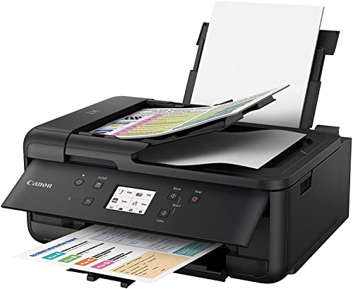 Canon Wireless Pixma Inkjet All-in-one Printer with Scanner, Copier, Mobile Printing, Airprint and Google Cloud + Bonus Set of Ink and Printer Cable