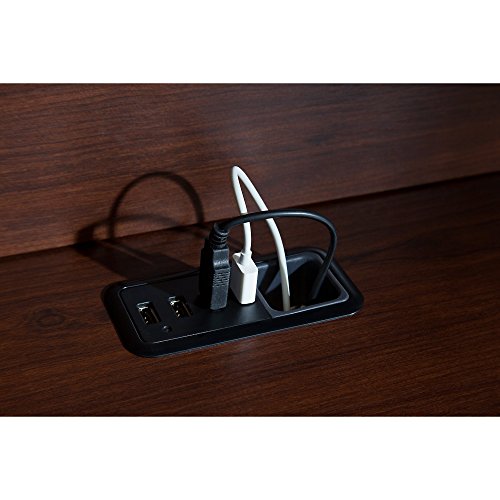 Bush Furniture Achieve L-Desk with Hutch