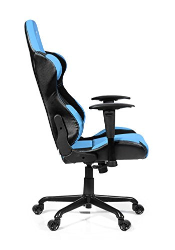 Arozzi Torretta XL Series Gaming Racing Style Swivel Chair, Azure