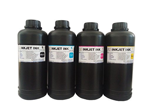 4x500ml ND Brand Premium Led UV Curable Ink for RICOH Printer Head