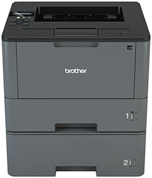 Brother Monochrome Laser Printer, HL-L5200DWT, Duplex Printing, Wireless Networking, Dual Paper Trays, Mobile Printing, Amazon Dash Replenishment Enabled