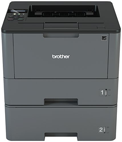 Brother Monochrome Laser Printer, HL-L5200DWT, Duplex Printing, Wireless Networking, Dual Paper Trays, Mobile Printing, Amazon Dash Replenishment Enabled