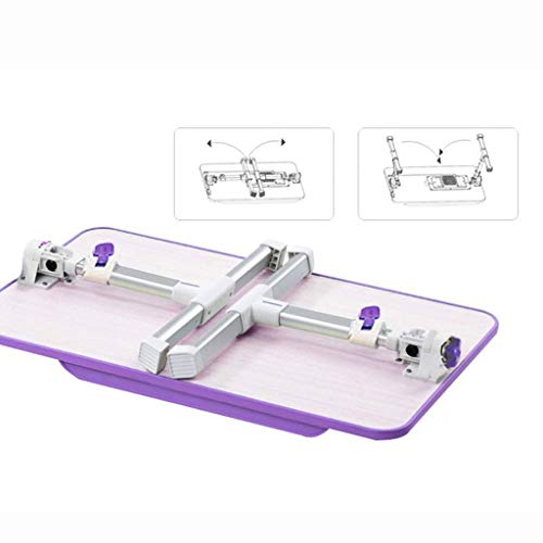 SFFZY Laptop Desk for Bed, Portable Table Tray with Foldable Legs, Height Adjustable Notebook Computer Stand
