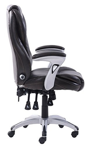 Serta CHR10054B Ergo Executive Office Chair, Dark Brown