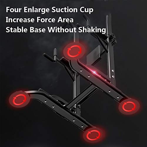 YOT Power Tower Pull Up Bar with Back Elbow Support Height Adjustable Dip Stand Station for Home Gym Strength Training Workout Equipment 880LB Max Capacity