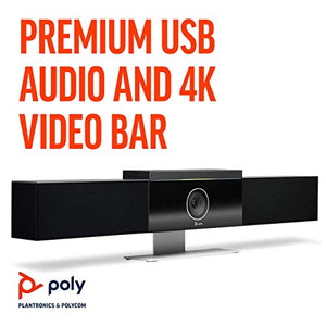 Polycom Poly Studio Premium Audio and Video Conferencing System - Plug-and-Play USB Connectivity - Renewed