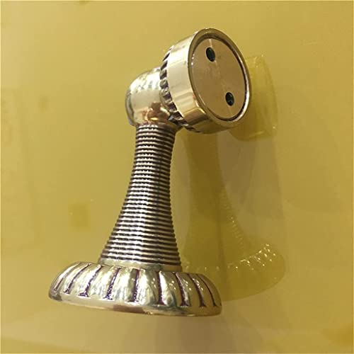 European Style Copper Door Stopper Wall Suction All Solid Copper Door Hardware Door Holder (Color : B)