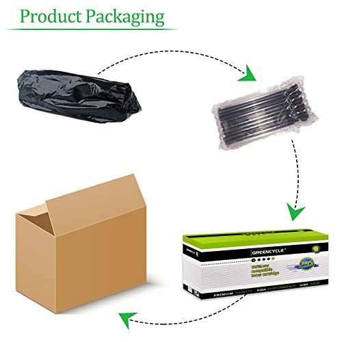 GREENCYCLE High Yield Compatible Toner Cartridge Replacement for Samsung 118L MLT-D118L MLTD118L Use for Xpress M3015DW M0365FW Printer (Black, 10-Pack)